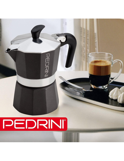 LINEA CAFFE' CAFFETTIERA ANTRACITE 6tazze