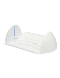 GAIA PIU' WHITE HORIZONTAL NAPKIN HOLDER