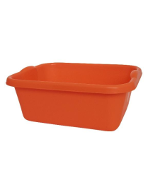 BACINELLA RETTANGOLARE 14lt ARANCIO