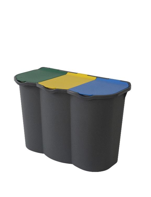 PATTUMIERA DIFFERENZIATA UNICA 80lt