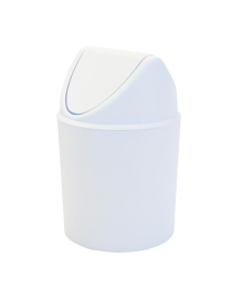 DONDOLINA 6lt WHITE WASTE BIN