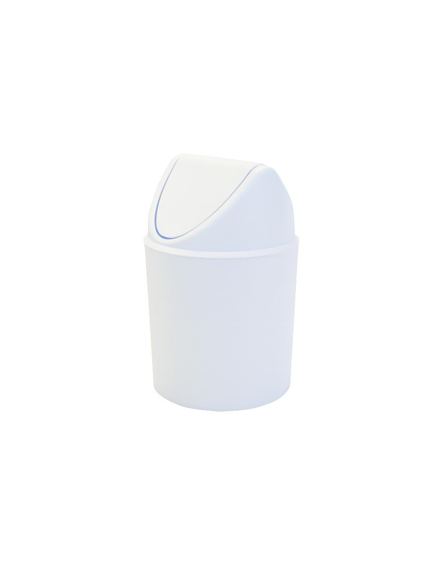 DONDOLINA 6lt WHITE WASTE BIN