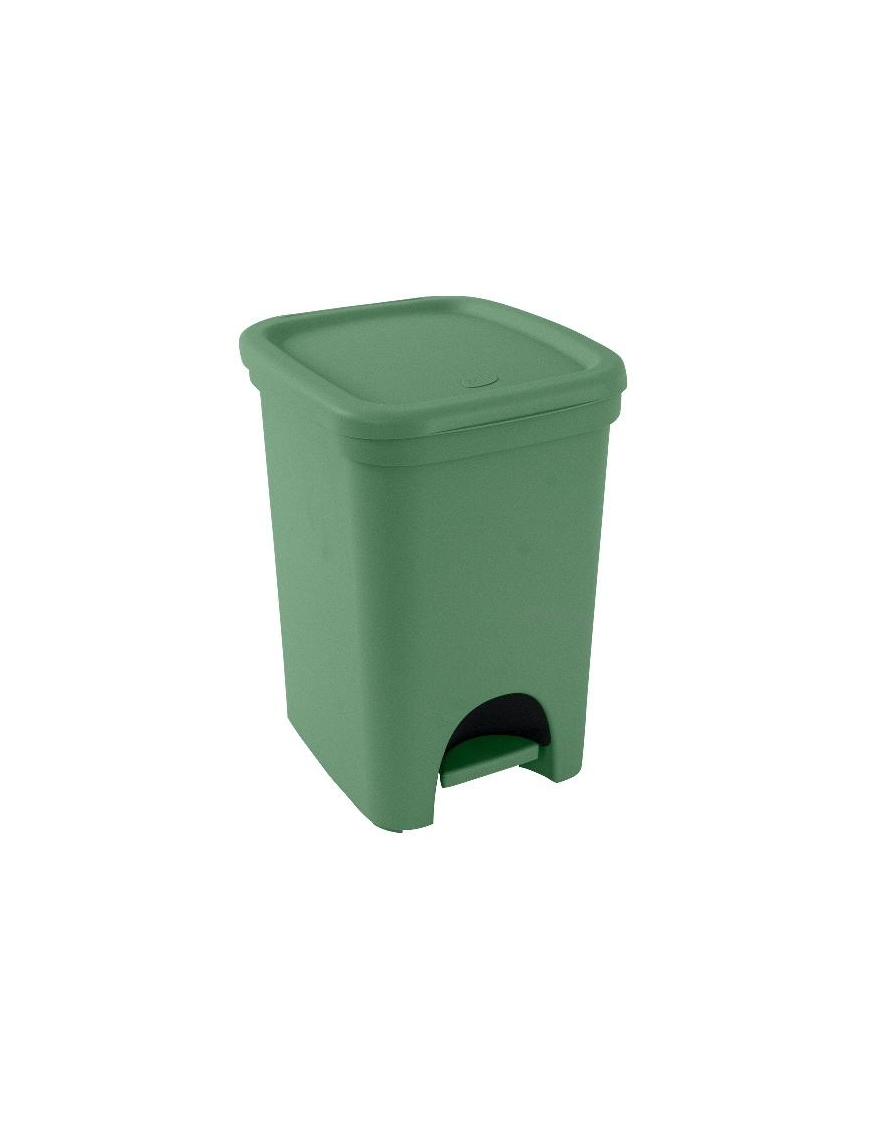 COLORS WASTE BIN 6lt GREEN