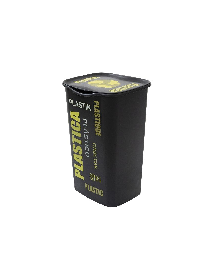 RECYCLING 50lt PLASTIC WASTE BIN