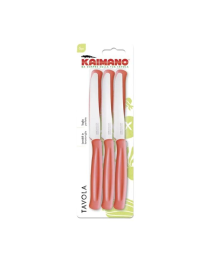 COLTELLI 6 PEZZI DA TAVOLO KAIMANO DINAMIK ROSSI