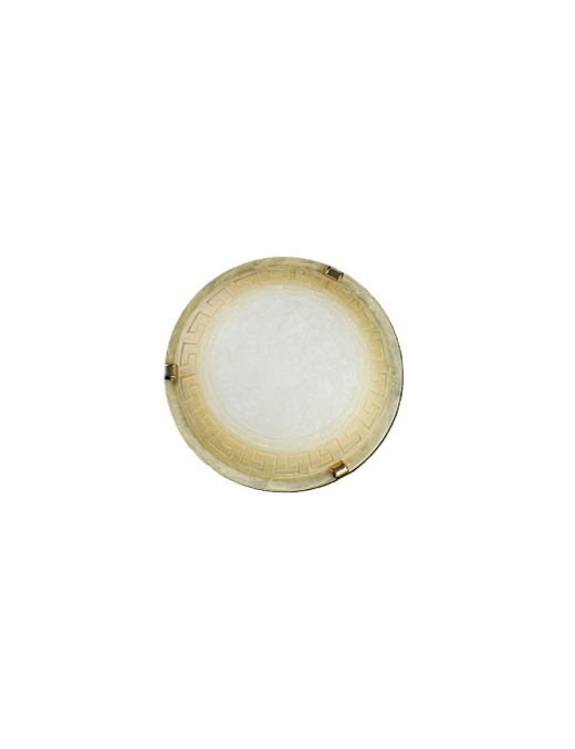 ATHENS CEILING LIGHT 30 CENTIMETERS AMBER