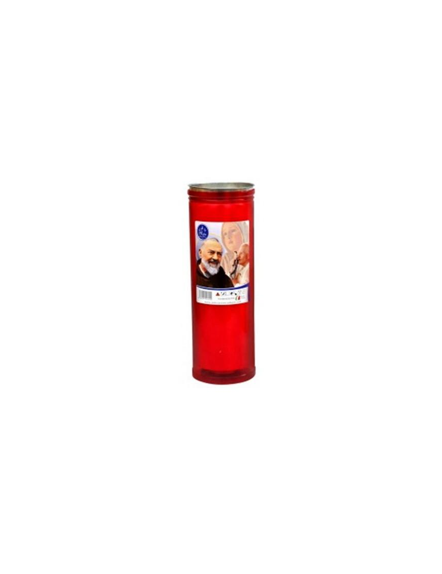 LUMINI VOTIVI 12pezzi COLORE ROSSO