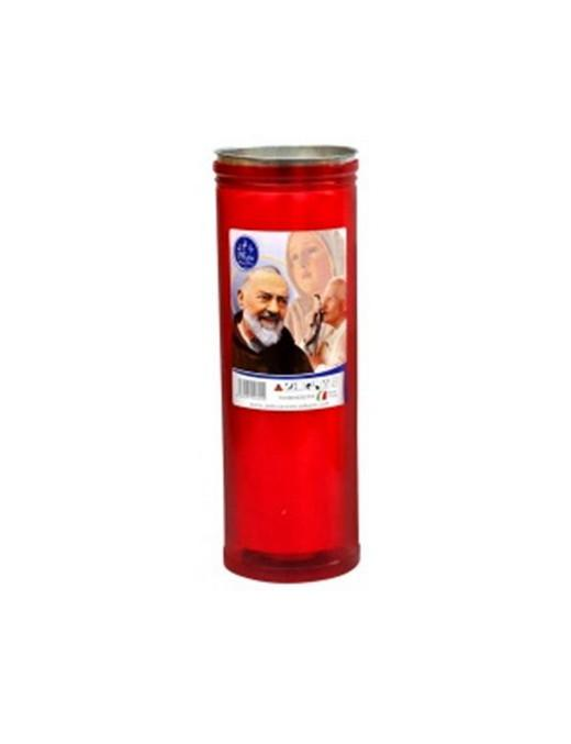 LUMINI VOTIVI 12pezzi COLORE ROSSO