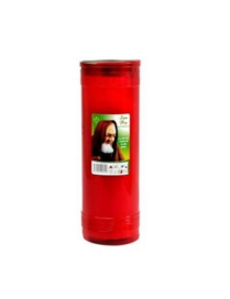 LUMINI VOTIVI DIAMETRO 65 20pezzi COLORE ROSSO