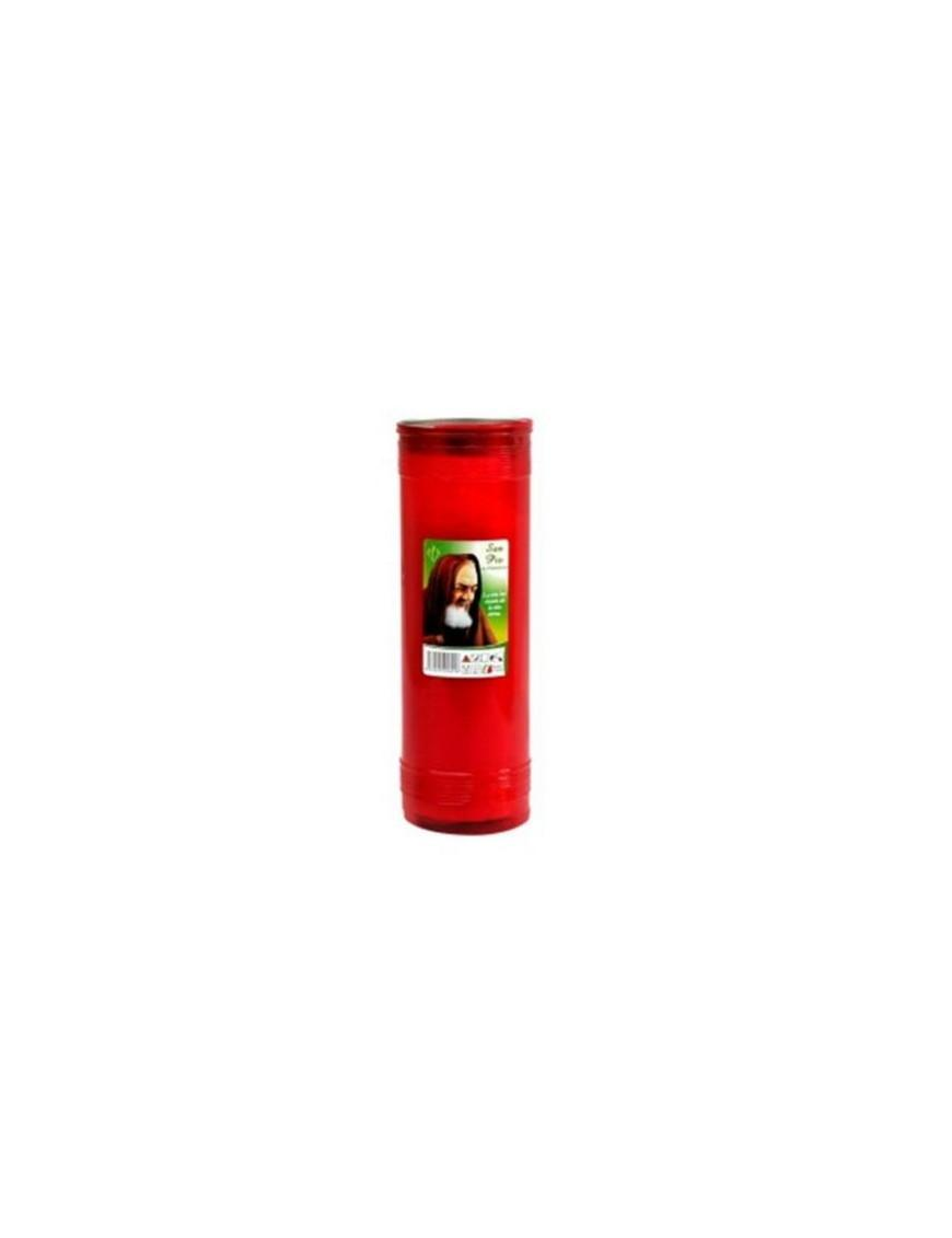 LUMINI VOTIVI DIAMETRO 65 20pezzi COLORE ROSSO