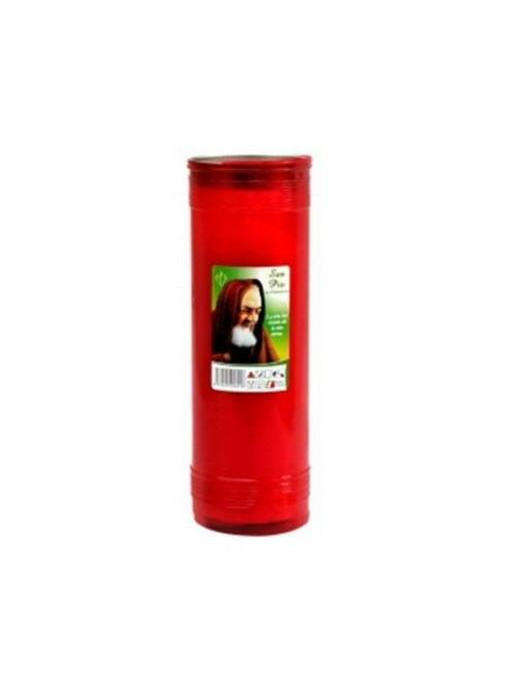 LUMINI VOTIVI DIAMETRO 65 20pezzi COLORE ROSSO
