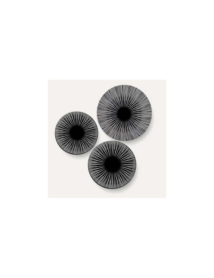 L.STAR BLACK SERV. TAVOLA 18pz 54774 $$