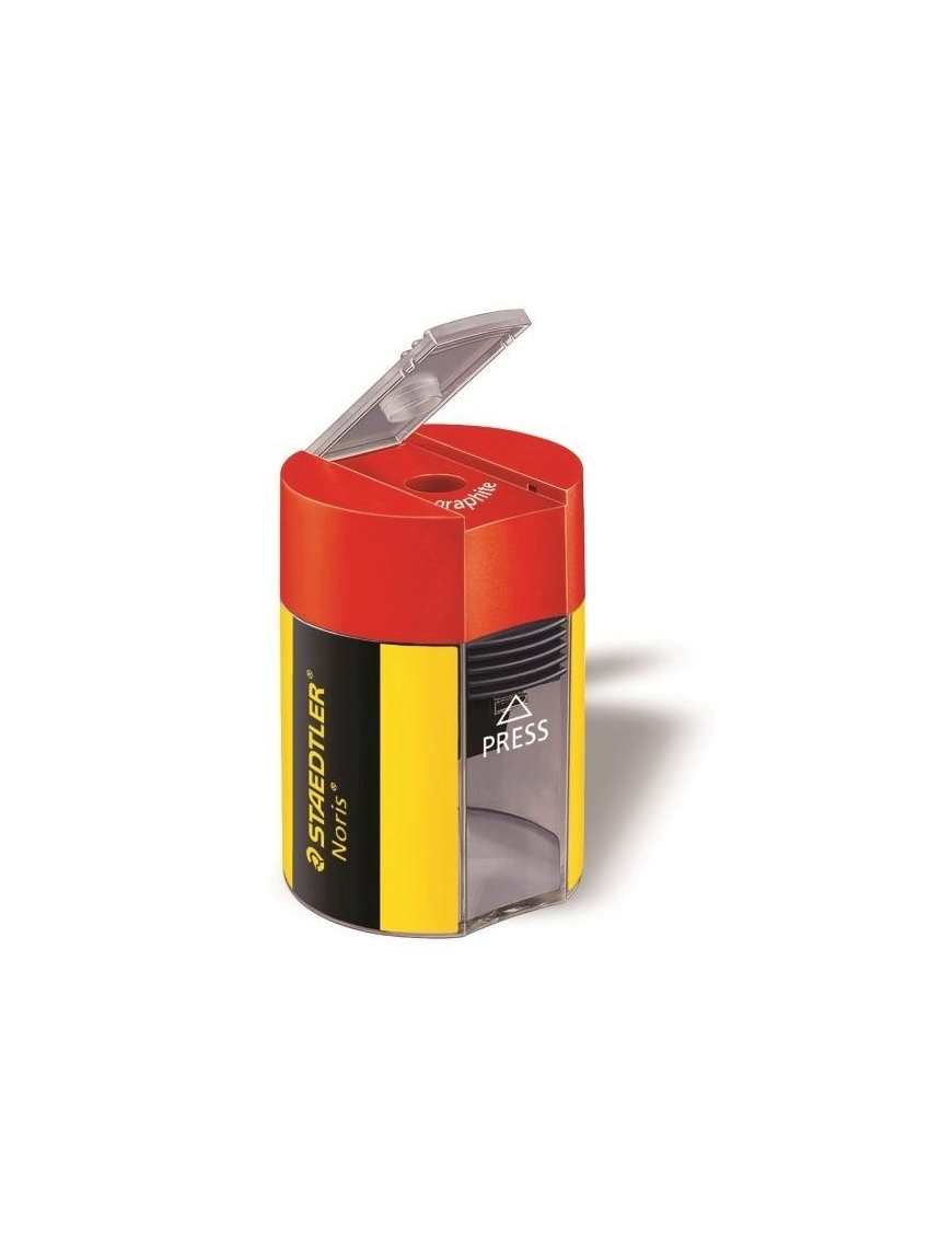PENCIL SHARPENER WITH ROUND JAR