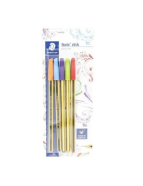 NORIS SET 5 PENNE STICK COLORI