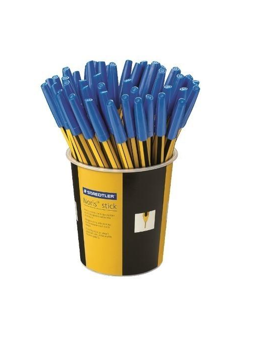 NORIS PENNE A SFERA 50pezzi BLU