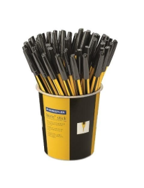 NORIS PENNE A SFERA 50pezzi NERO