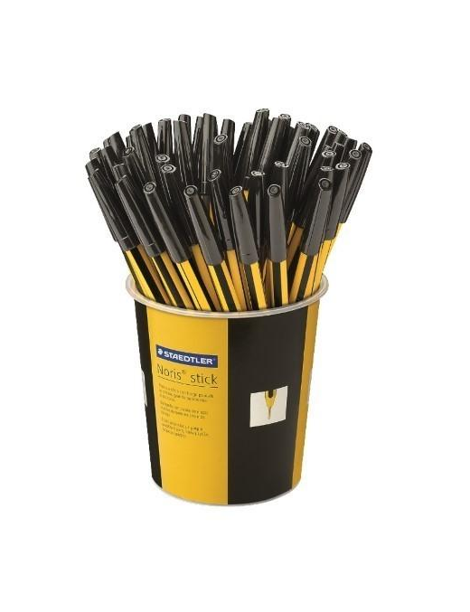 NORIS PENNE A SFERA 50pezzi NERO