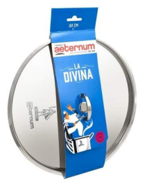 LINEA DIVINA RE INOX COPERCHIO DIAMETRO 28cm