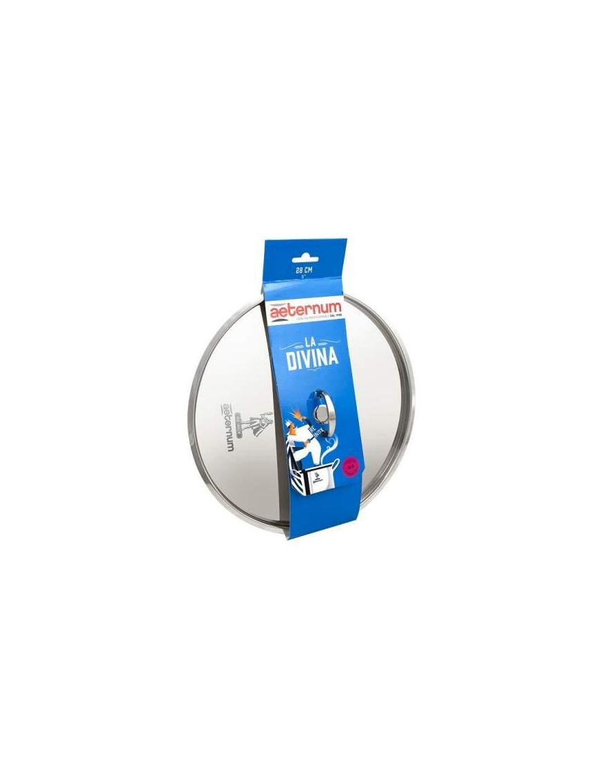 LINEA DIVINA RE INOX COPERCHIO DIAMETRO 28cm