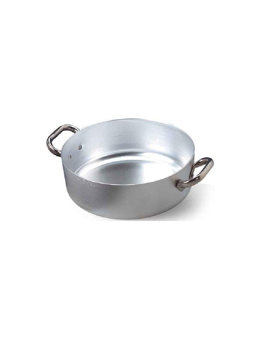 LINEA PROFESSIONAL CASSERUOLA BASSA 2 MANICI 3mm DIAMETRO 28cm