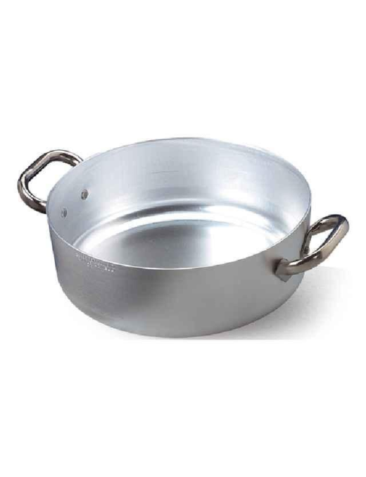 LINEA PROFESSIONAL CASSERUOLA BASSA 2 MANICI 3mm DIAMETRO 32cm
