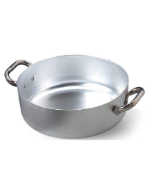 LINEA PROFESSIONAL CASSERUOLA BASSA 2 MANICI 3mm DIAMETRO 36cm