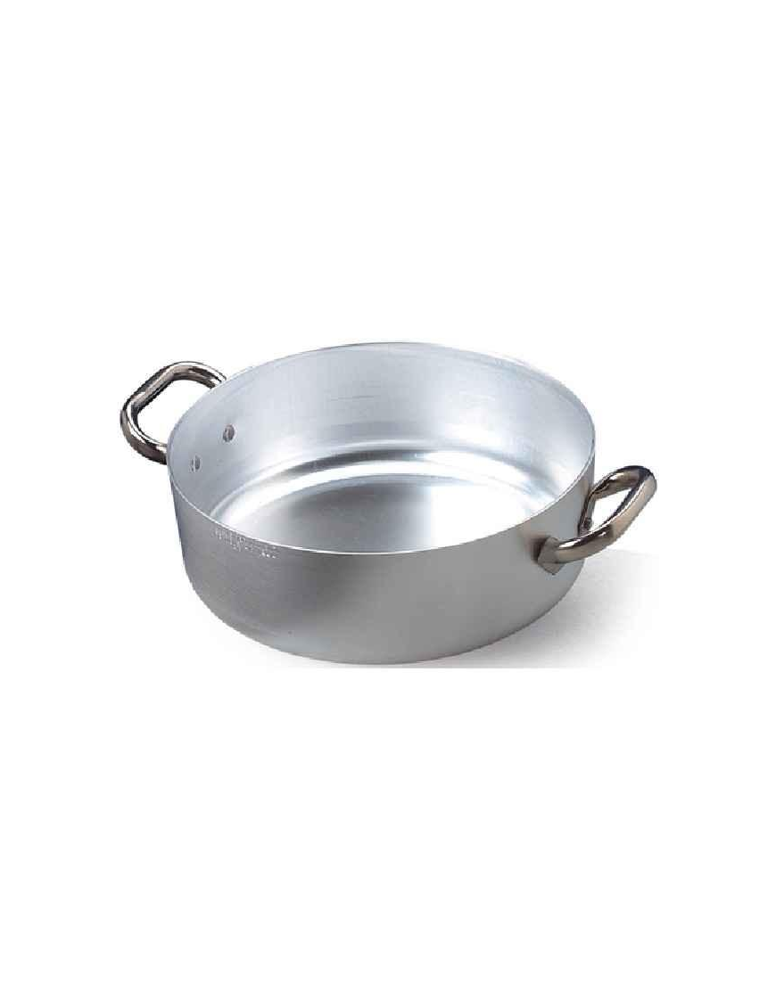 PROFESSIONAL LINE LOW CASSEROLE 2 HANDLES 3mm DIAMETER 36cm