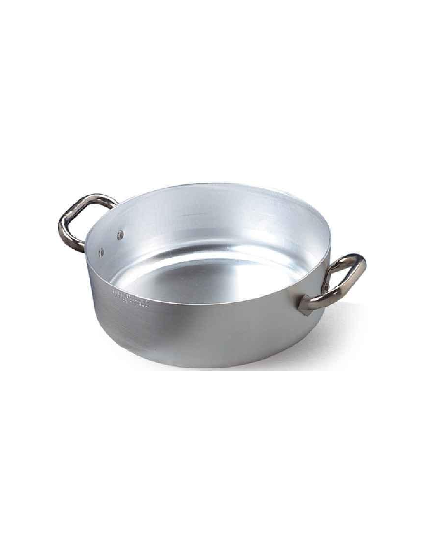 PROFESSIONAL LINE LOW CASSEROLE 2 HANDLES 3mm DIAMETER 45cm