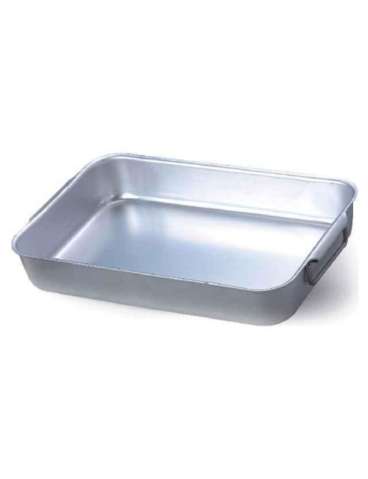 PROFESSIONAL LINE RECTANGULAR ROASTING PAN 2 HANDLES 3mm 55cm
