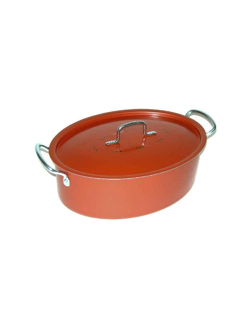 MONETA ZECCHINO OVAL CASSEROLE WITH LID DIAMETER 28cm
