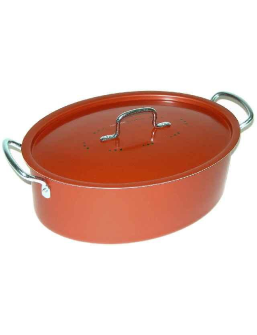 MONETA ZECCHINO OVAL CASSEROLE WITH LID DIAMETER 28cm