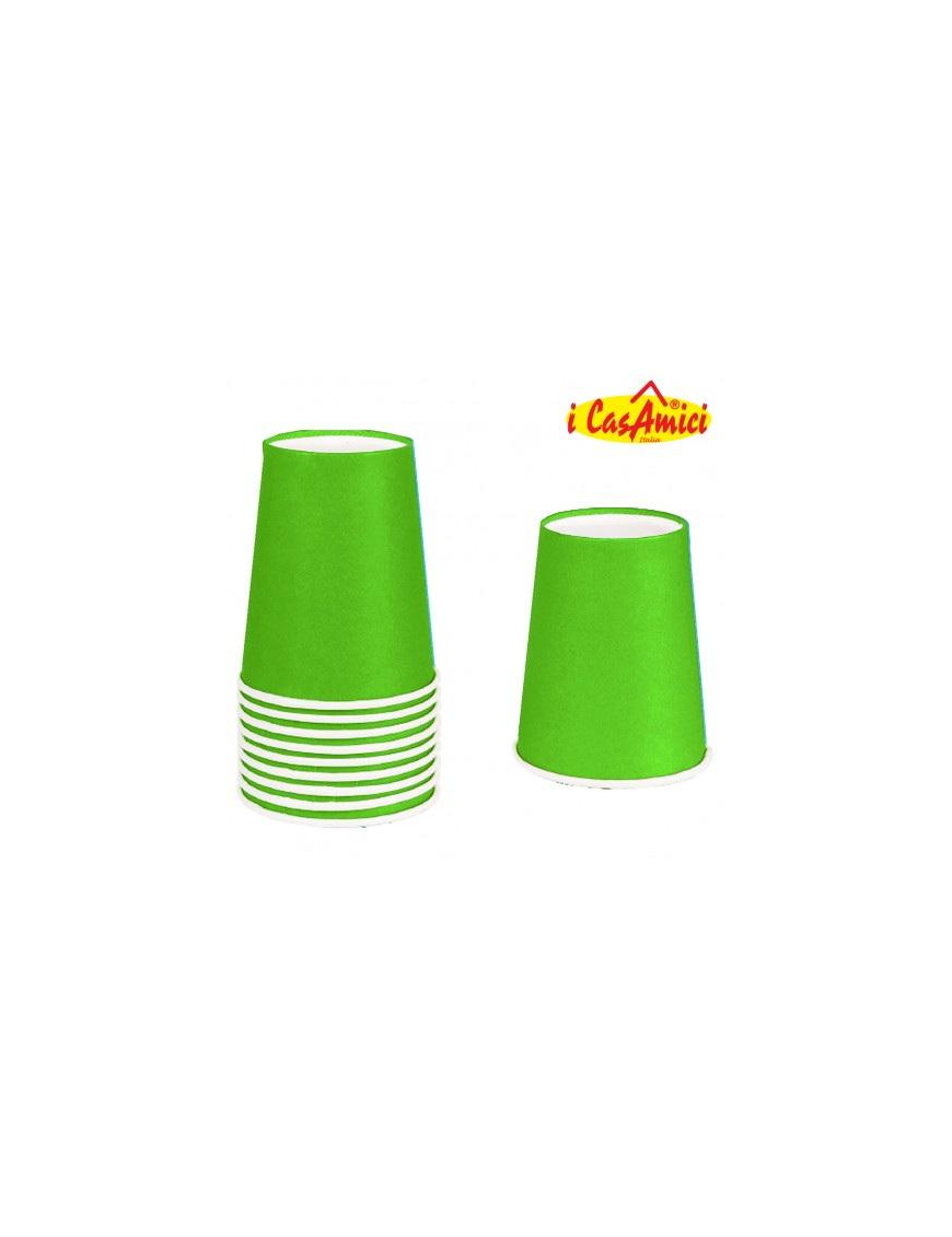 MOVIDA BICCHIERE CARTA 180 MILLILITRI 50 PEZZI VERDE