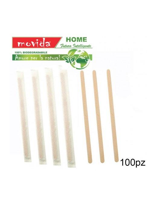 MOVIDA LEGNO PALLETTINE CAFFE' 9 CENTIMETRI 100 PEZZI
