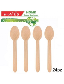 MOVIDA LEGNO CUCCHIAIO 24 PEZZI