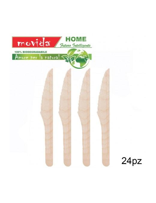 MOVIDA LEGNO COLTELLO 24 PEZZI