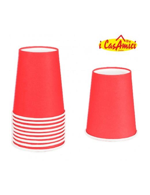 MOVIDA PAPER CUP 180 ML 50 PIECES RED