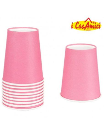 MOVIDA BICCHIERE CARTA 180 MILLILITRI 50 PEZZI ROSA