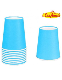 MOVIDA BICCHIERE CARTA 180 MILLILITRI 50 PEZZI CELESTE