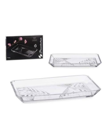 PASABAHCE TRAY 27.5x16.5 CM