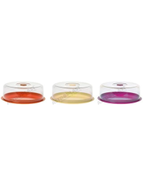 MIMOSA TRAY WITH LID DIAMETER 28cm 107