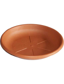 SOTTOVASO COLOR TERRACOTTA DIAMETRO 65cm