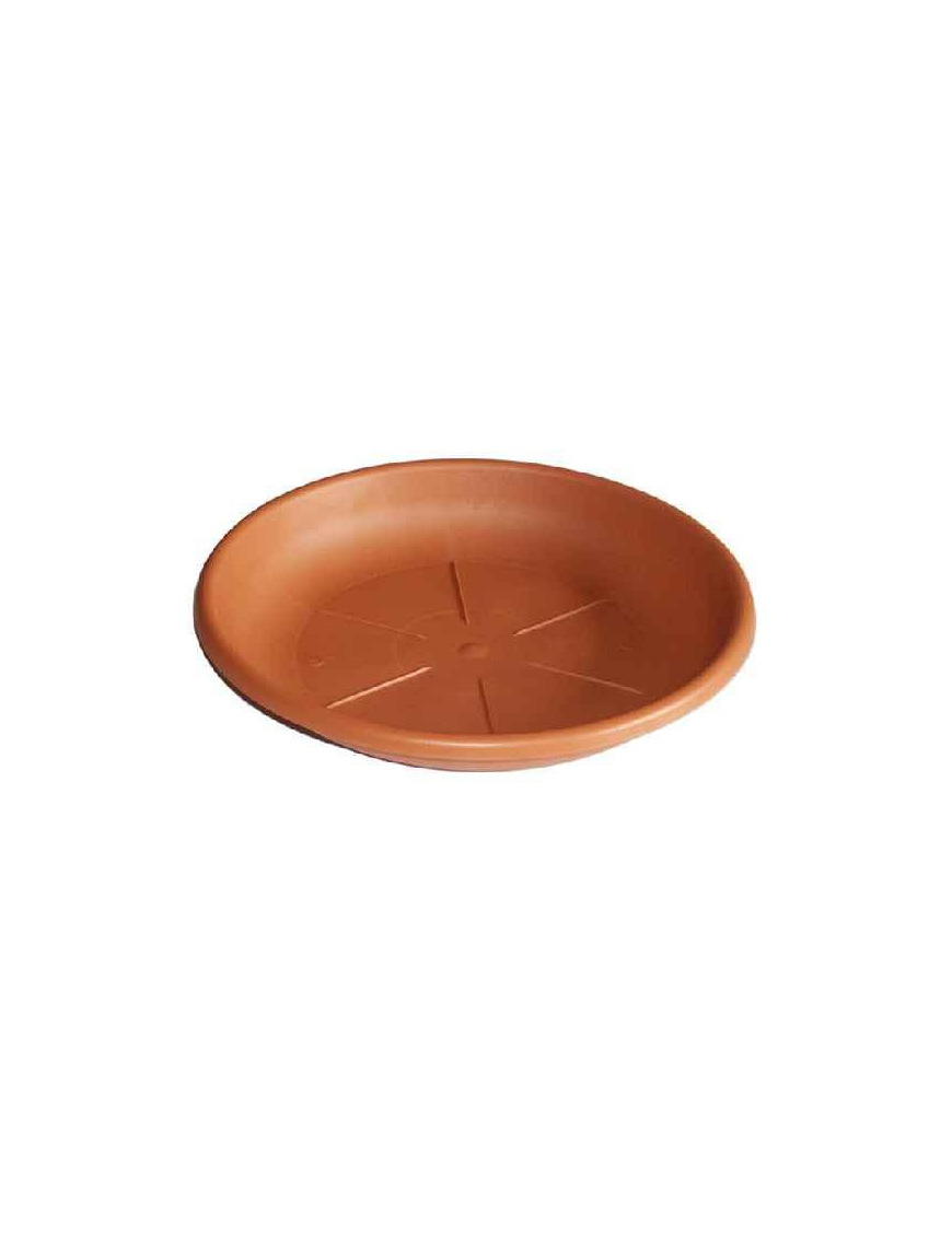 SOTTOVASO COLOR TERRACOTTA  DIAMETRO 16cm
