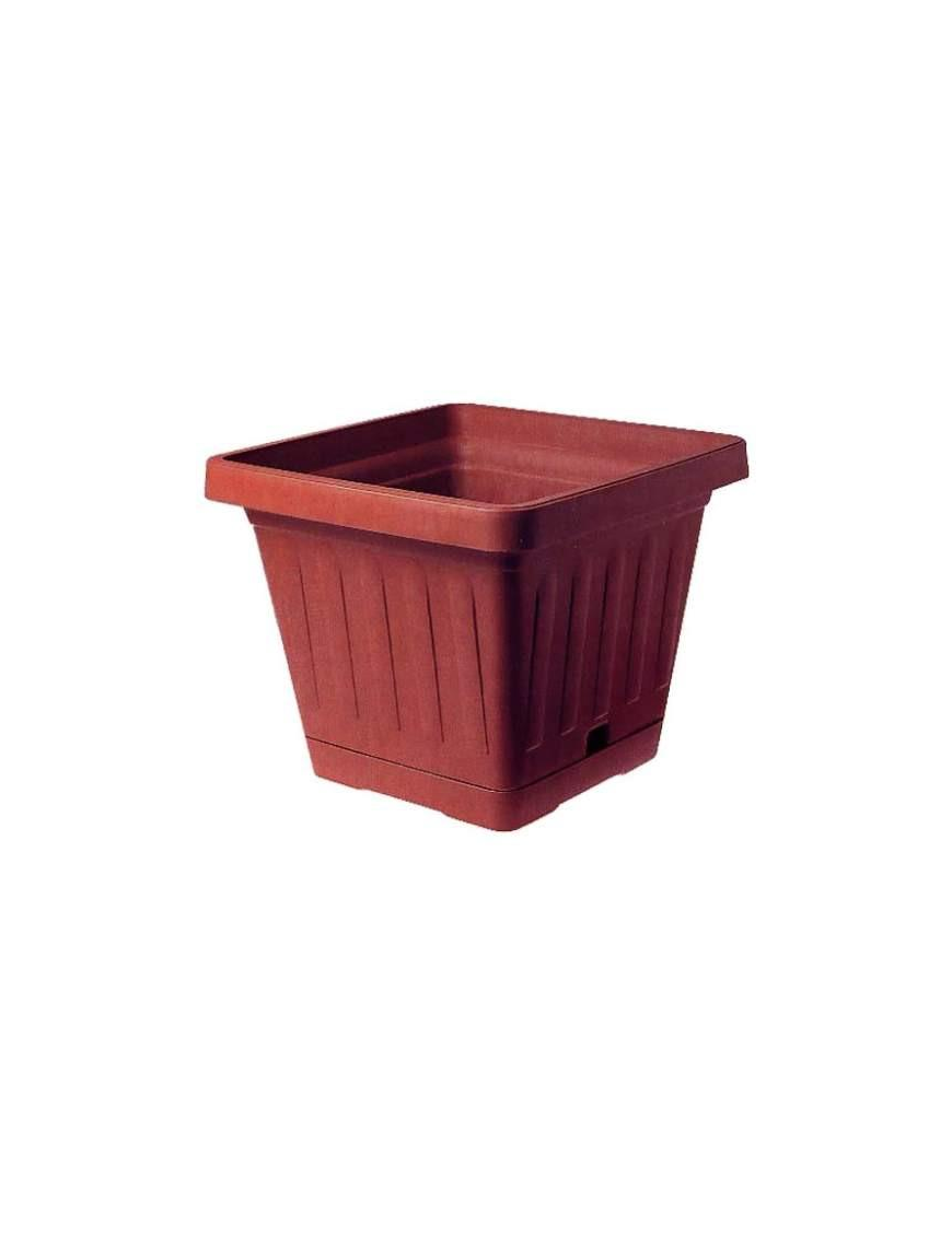 VASO TERRA QUADRO 30x30cm