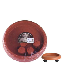 SAUCER DIAMETER 25cm WITH WHEELS