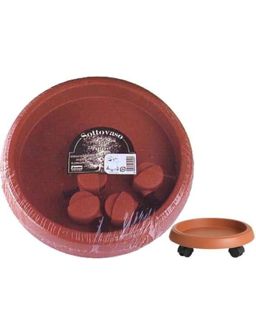SOTTOVASO DIAMETRO 35cm CON RUOTE