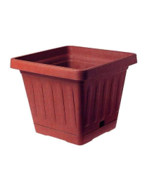VASO TERRA QUADRO 40x40cm