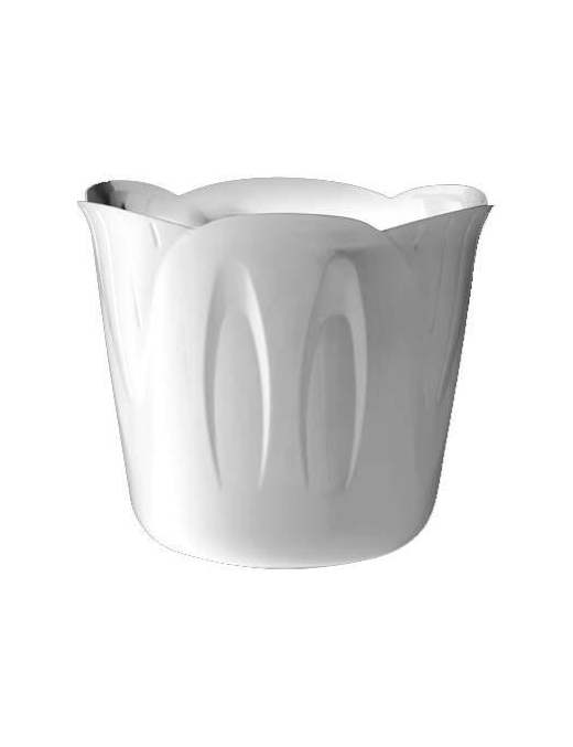 PORTAVASO MIMOSA DIAMETRO 25cm BIANCO