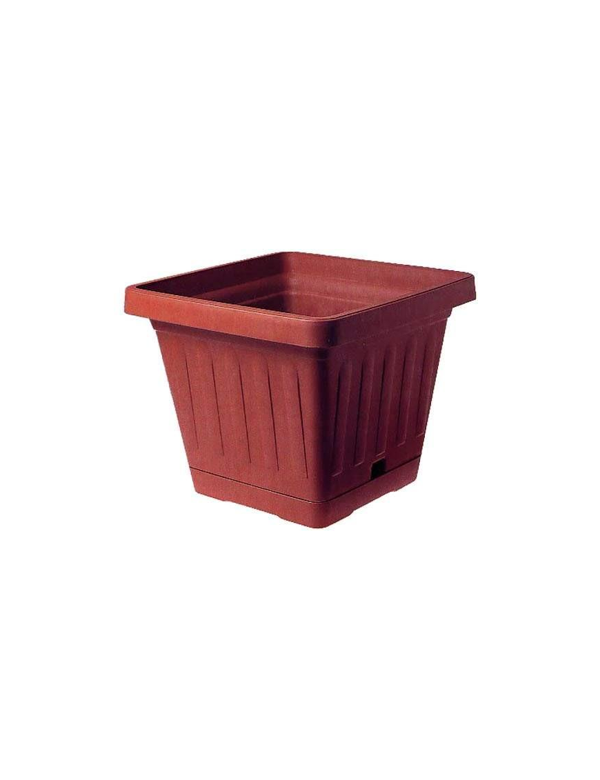 VASO TERRA QUADRO 50x50cm