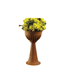 COLONNA ALBA DIAMETRO 43xh74,5cm TERRACOTTA