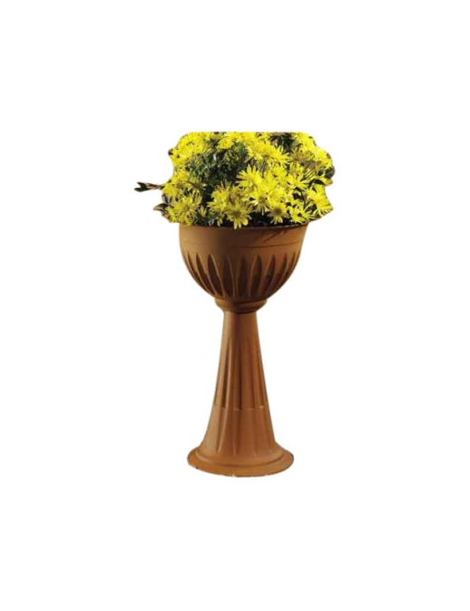 COLONNA ALBA DIAMETRO 43xh74,5cm TERRACOTTA